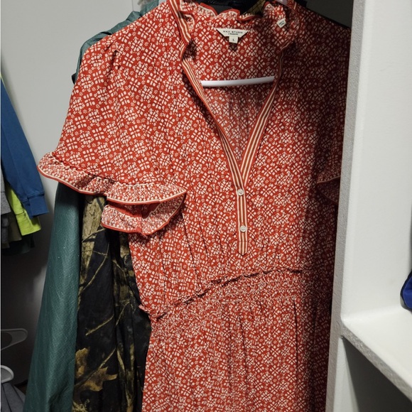 Max Studio Orange Dress - Picture 1 of 3